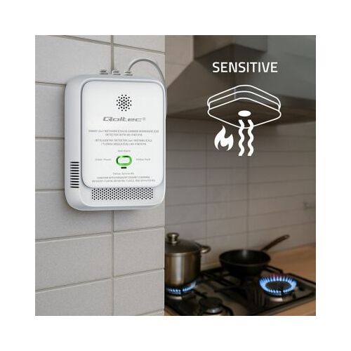 Qoltec sertificēts 2in1 dabasgāzes un oglekļa