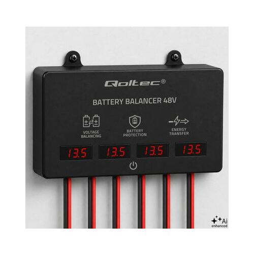Qoltec sprieguma balansētājs 48V baterijām 4