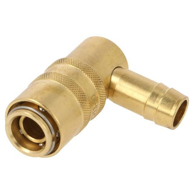 PNEUMAT Quick connection coupling; angled 90°