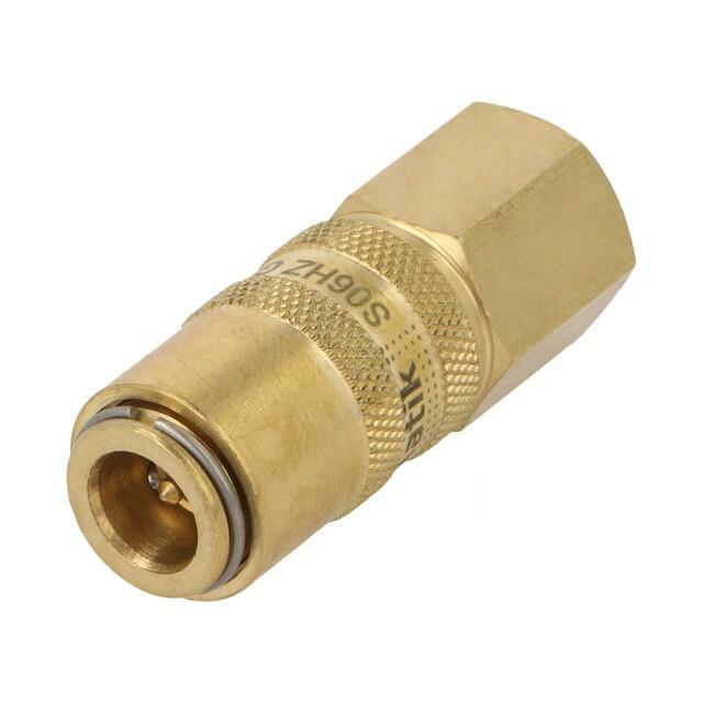 PNEUMAT Quick connection coupling; straight,with