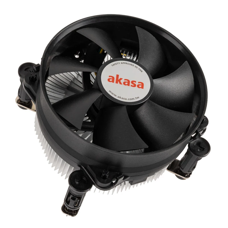 Akasa Active heatsink; 12VDC; aluminium; 91