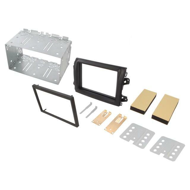 4CARMEDIA Radio frame; Fiat; 2 DIN