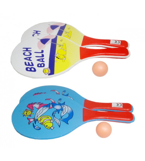 Swede Raketes ar bumbiņu BEACH BALL