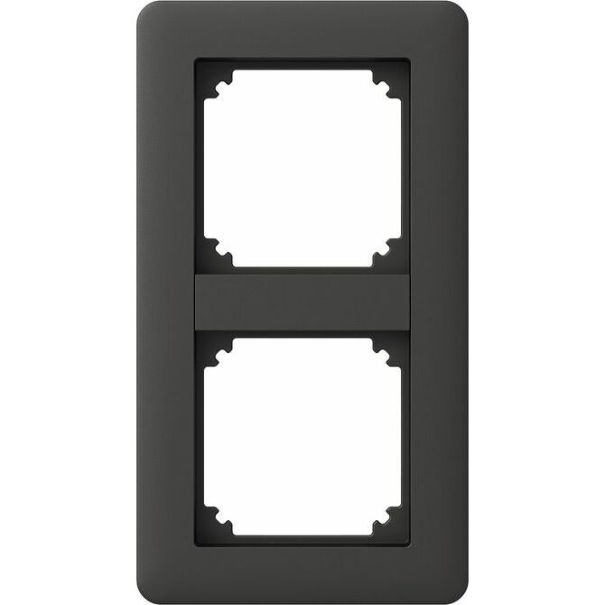 Rāmis rozetei 2-vietu antracīta krāsā WDE003302