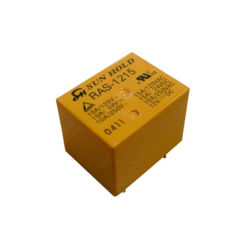 RAS-1215 ~ Relejs 12v 15A NO/NC