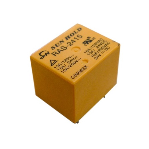 RAS-2415 ~ Relejs 24v 15A NO/NC