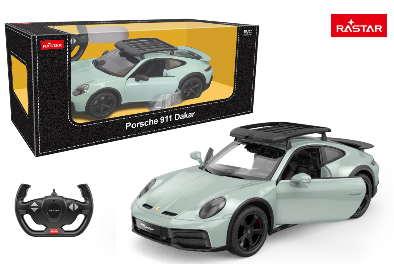 Rastar Porsche 911 Dakar Radiovadāma Mašīna