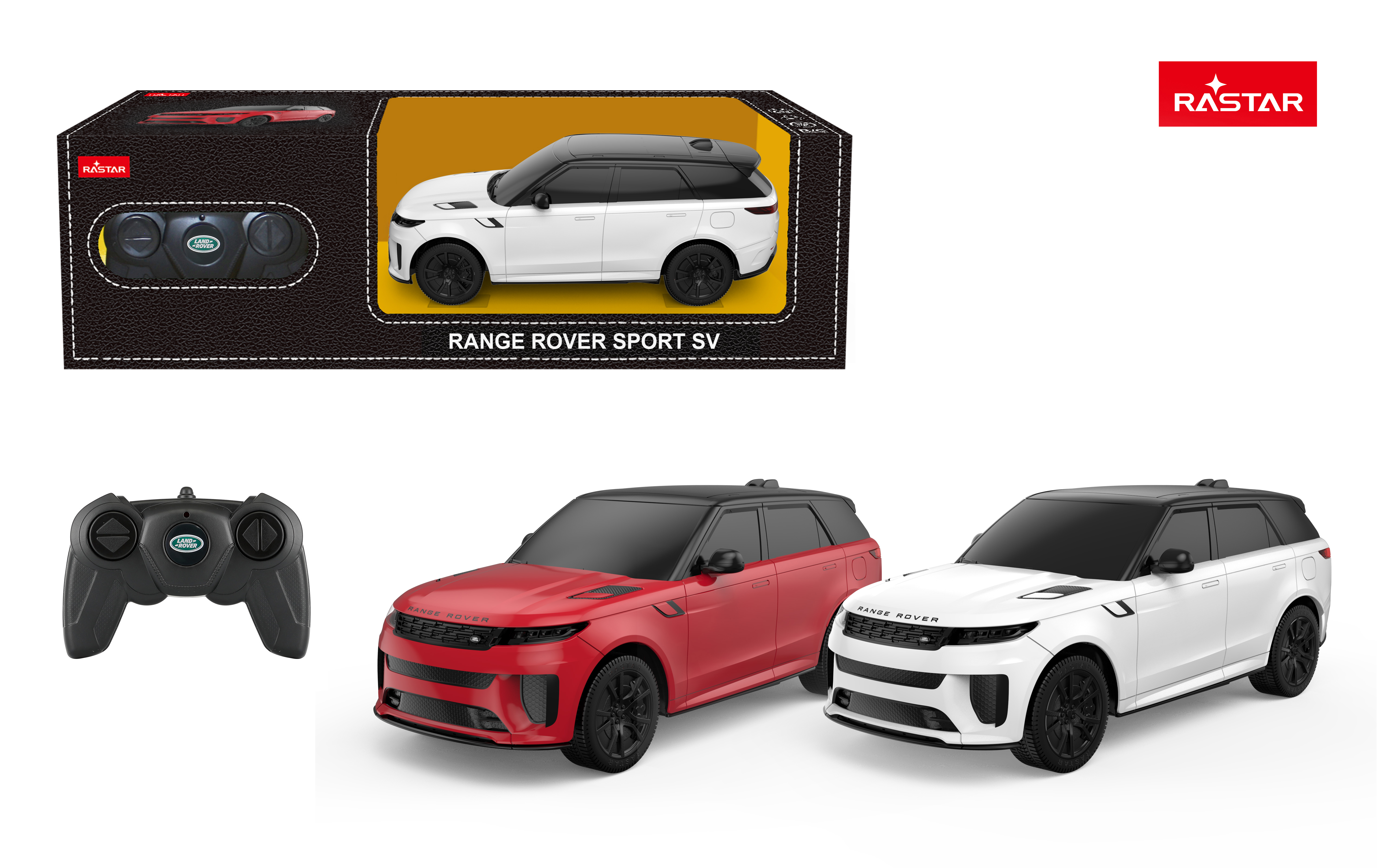 RASTAR R/C 1:24 rādiovadāms auto Range