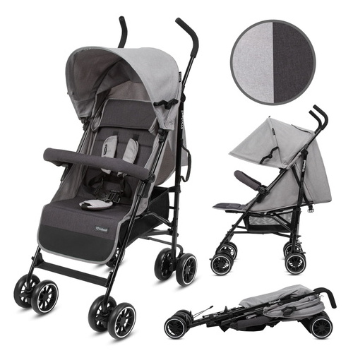 Ratiņi Kidwell NELLI grey/graphite | KW-NELLI