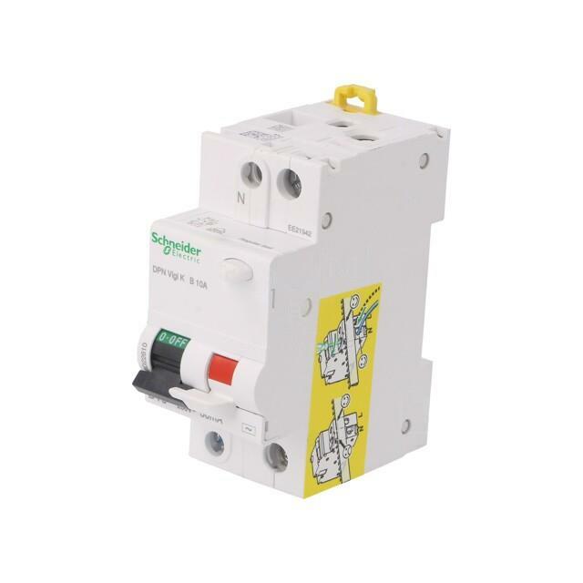 SCHNEIDER ELECTRIC RCBO breaker; Inom: 10A
