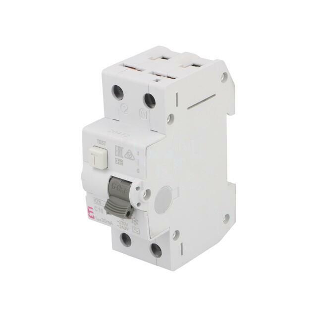 ETI POLAM RCBO breaker; Inom: 10A