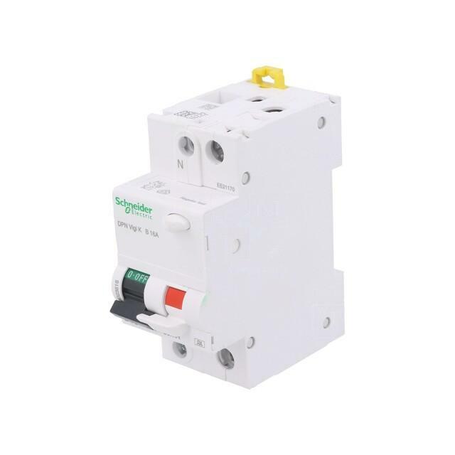SCHNEIDER ELECTRIC RCBO breaker; Inom: 16A