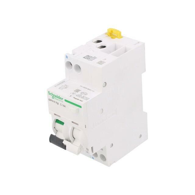 SCHNEIDER ELECTRIC RCBO breaker; Inom: 16A