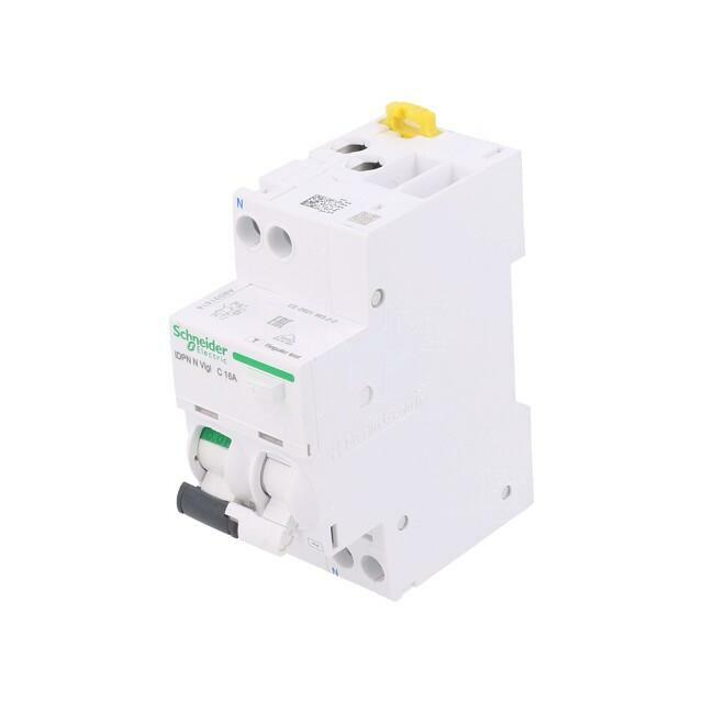 SCHNEIDER ELECTRIC RCBO breaker; Inom: 16A