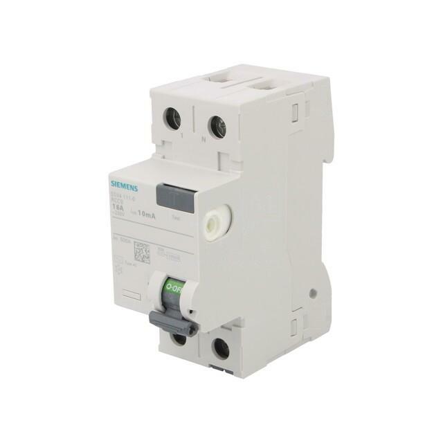 SIEMENS RCD breaker; Inom: 16A; Ires: