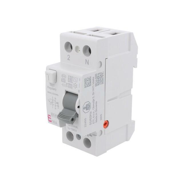 ETI POLAM RCD breaker; Inom: 16A