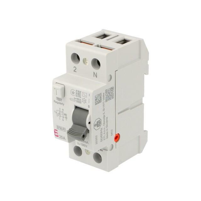 ETI POLAM RCD breaker; Inom: 25A