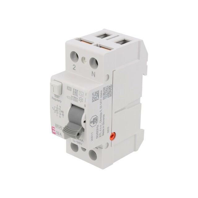 ETI POLAM RCD breaker; Inom: 32A