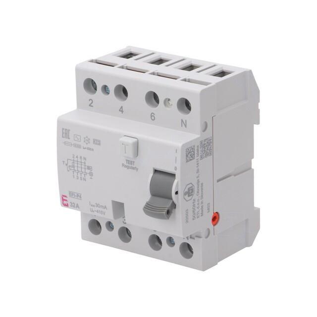 ETI POLAM RCD breaker; Inom: 32A