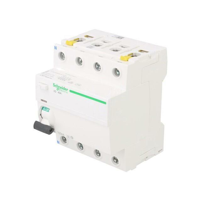 SCHNEIDER ELECTRIC RCD breaker; Inom: 40A