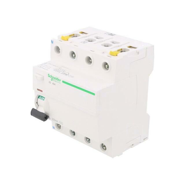 SCHNEIDER ELECTRIC RCD breaker; Inom: 40A