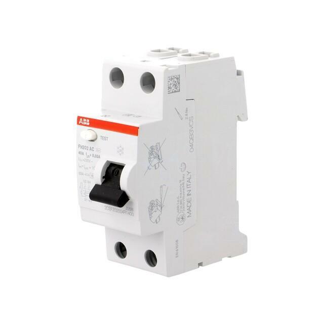ABB RCD breaker; Inom: 40A; Ires:
