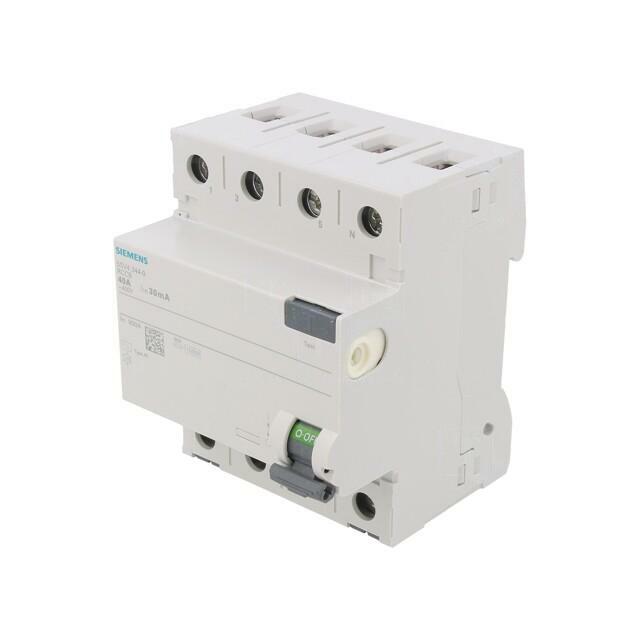 SIEMENS RCD breaker; Inom: 40A; Ires: