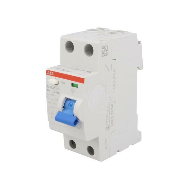 ABB RCD breaker; Inom: 63A; Ires: