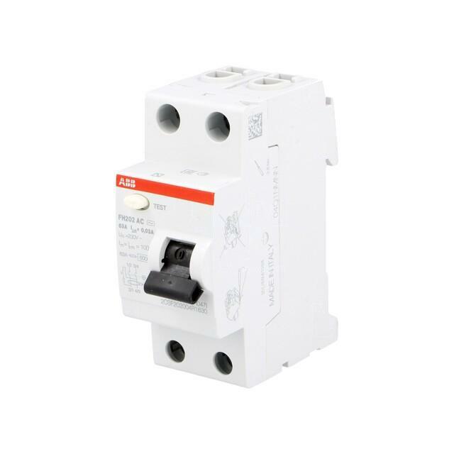 ABB RCD breaker; Inom: 63A; Ires:
