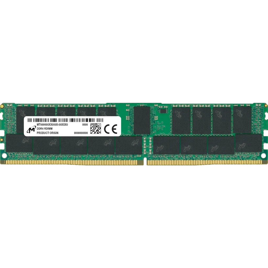Micron RDIMM DDR4 16GB 2Rx8 3200MHz