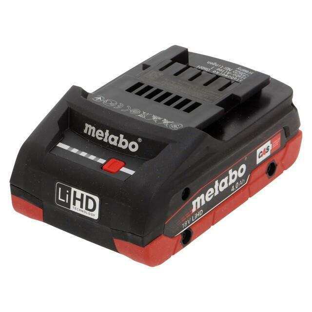METABO Re-battery: Li-Ion; 18V; 4000mAh; packs