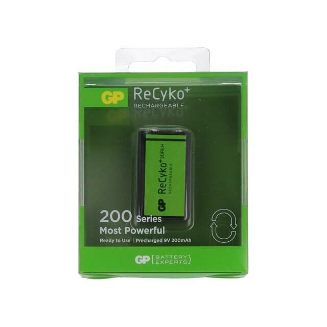 Re-battery: Ni-MH; 6F22; 200mAh; 8.4V