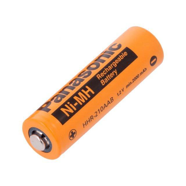 PANASONIC Re-battery: Ni-MH; AA; 2000mAh; 1
