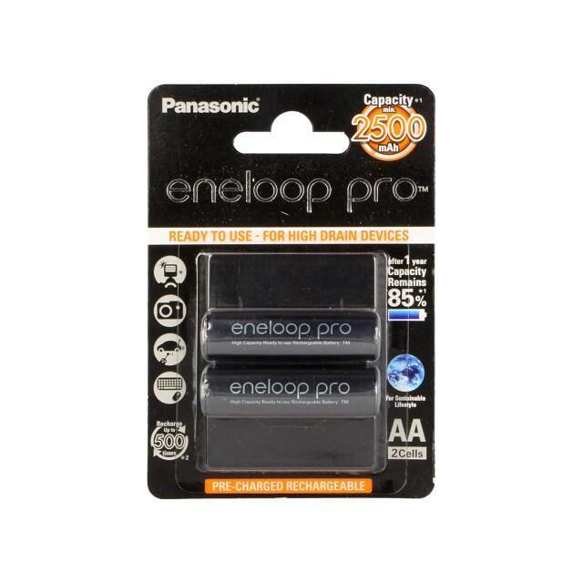 PANASONIC Re-battery: Ni-MH; AA; 2450mAh; 1