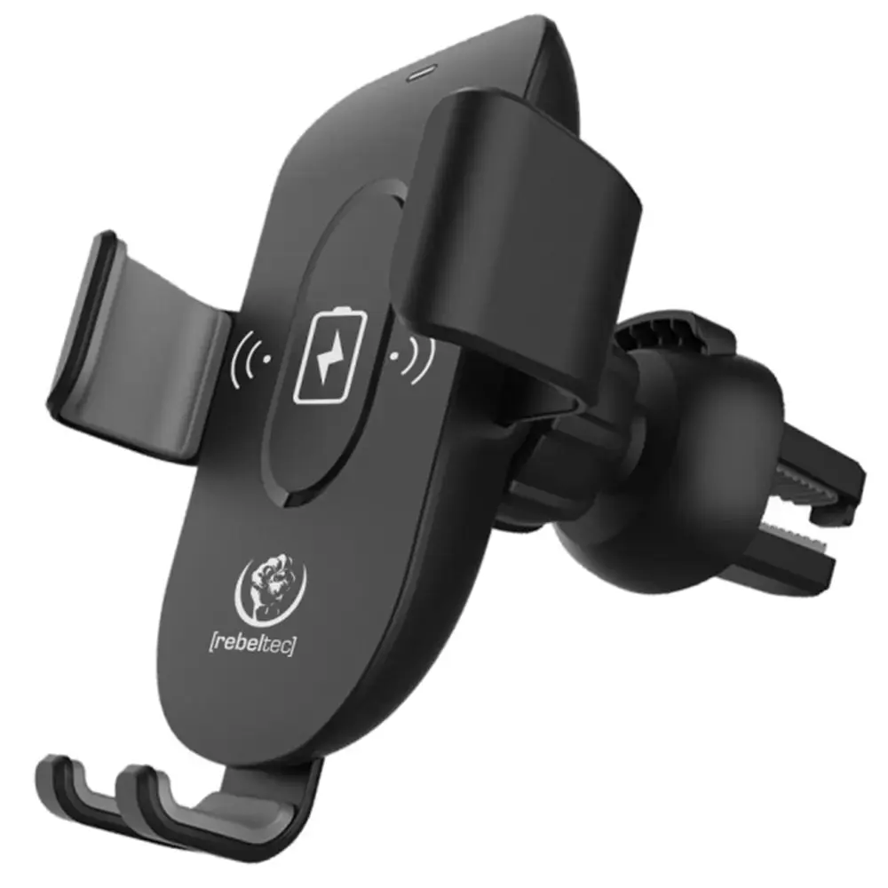 Rebeltec 15W Wireless Charger and Smartphone