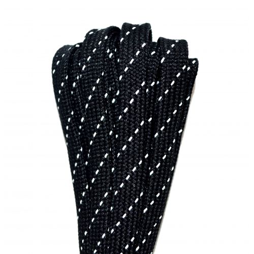 TOBBY Reflective Lace 9 mm (Melna