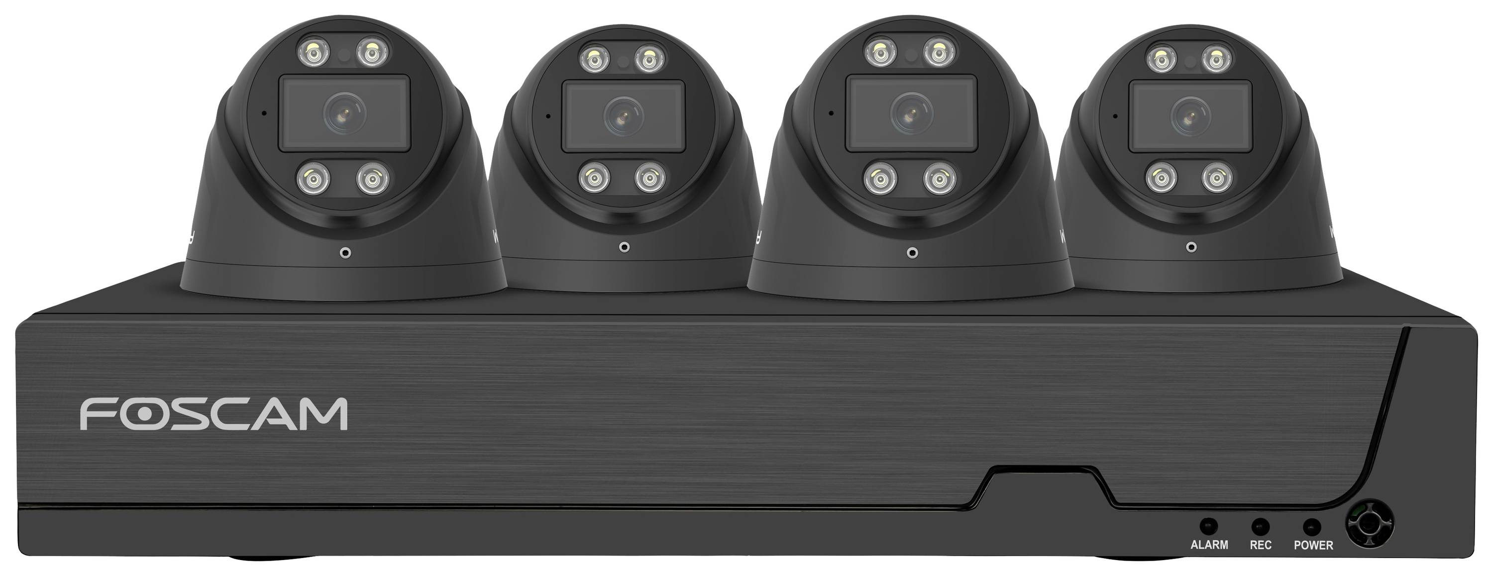 Reģistrators Foscam Foscam Fn9108E-T4-2T Black LAN