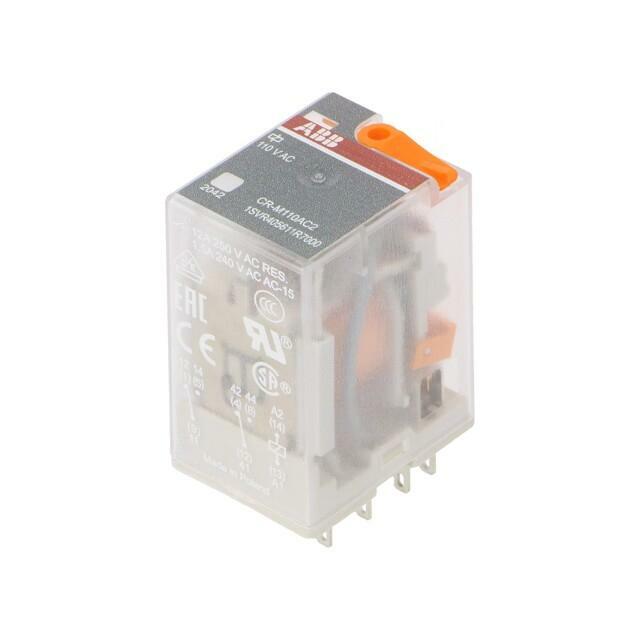 ABB Relay: electromagnetic; Ucoil: 110VAC; DPDT