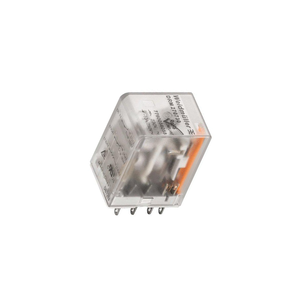 WEIDMÜLLER Relay: electromagnetic; Ucoil: 12VDC; 4PDT