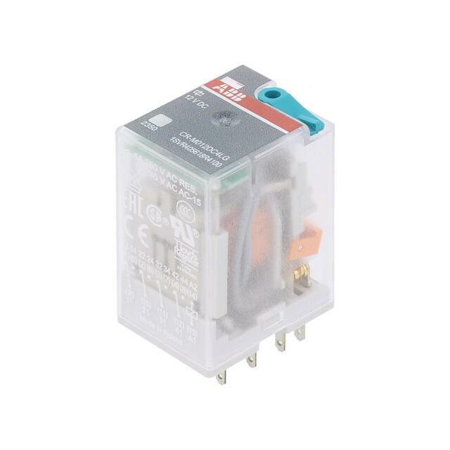 ABB Relay: electromagnetic; Ucoil: 12VDC; 4PDT