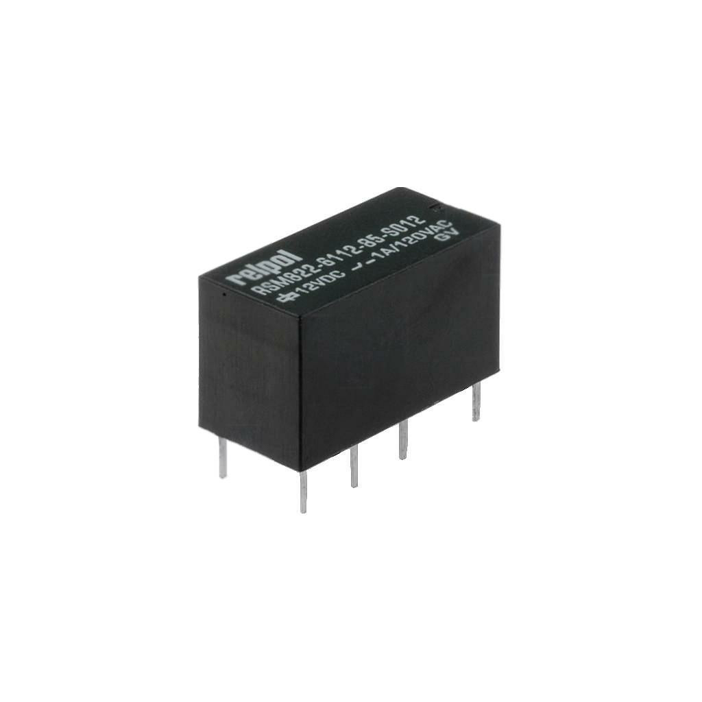 RELPOL Relay: electromagnetic; Ucoil: 12VDC; DPDT