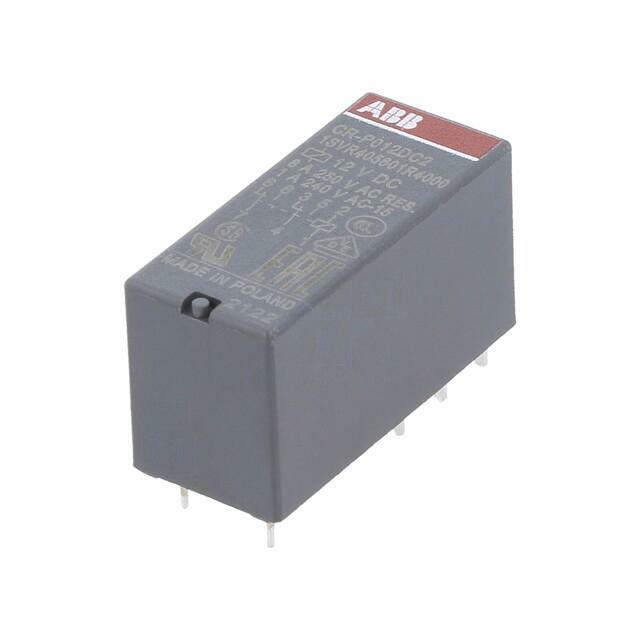 ABB Relay: electromagnetic; Ucoil: 12VDC; DPDT