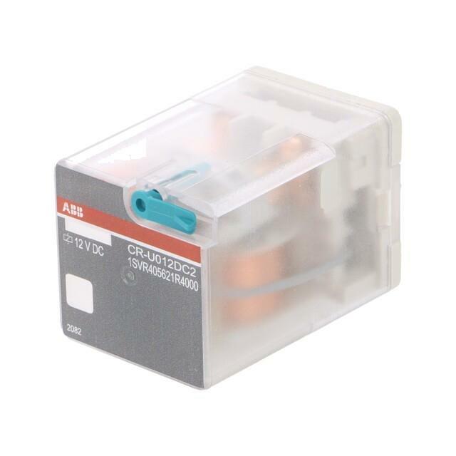 ABB Relay: electromagnetic; Ucoil: 12VDC; DPDT