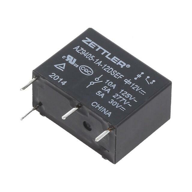ZETTLER Relay: electromagnetic; Ucoil: 12VDC; SPST-NO
