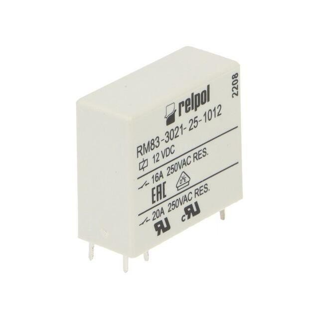 RELPOL Relay: electromagnetic; Ucoil: 12VDC; SPST-NO