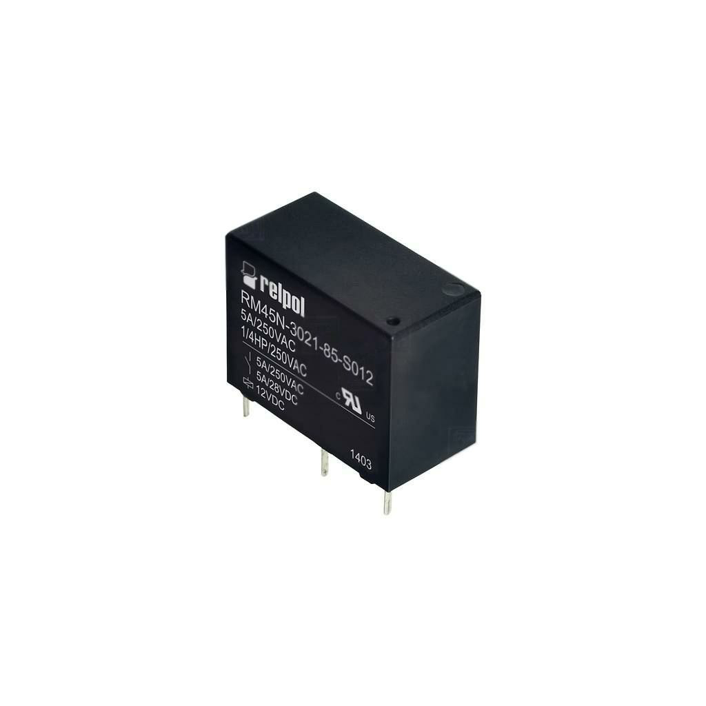 RELPOL Relay: electromagnetic; Ucoil: 12VDC; SPST-NO