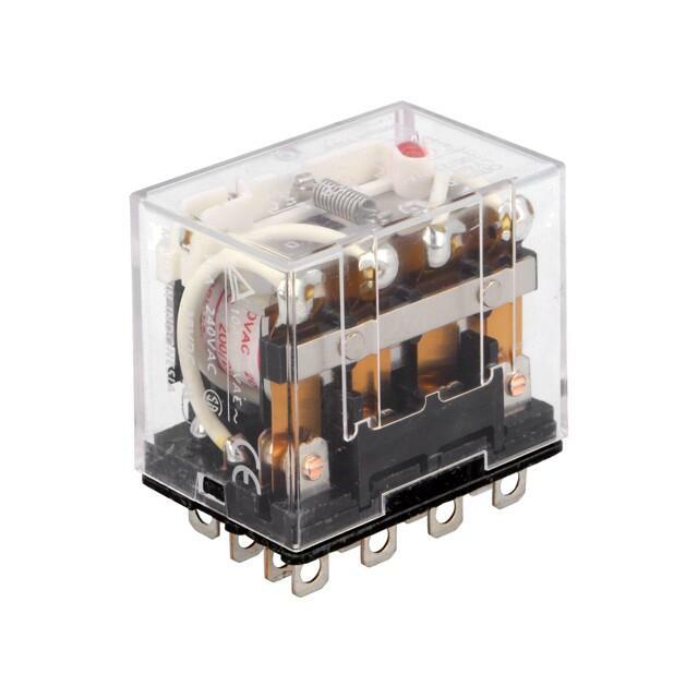 OMRON Relay: electromagnetic; Ucoil: 220VAC; 4PDT