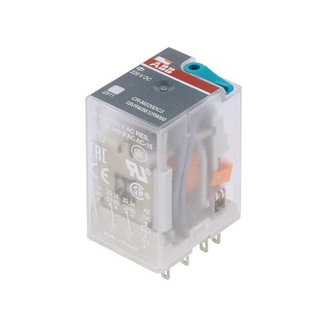 ABB Relay: electromagnetic; Ucoil: 220VDC; 3PDT