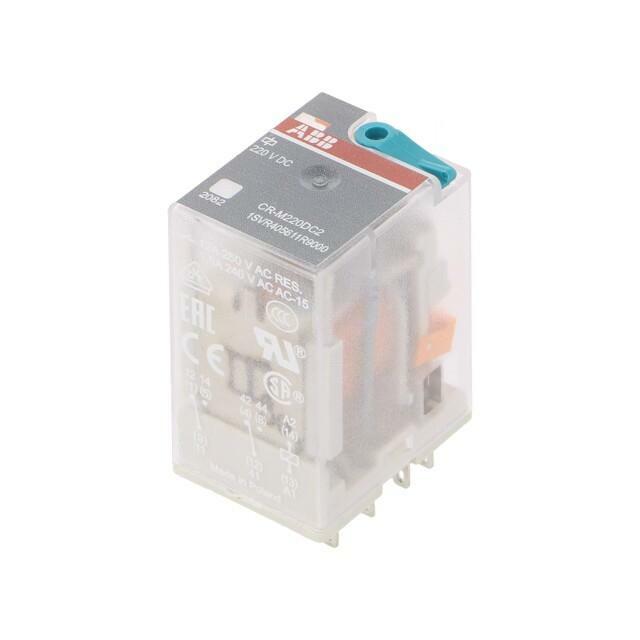 ABB Relay: electromagnetic; Ucoil: 220VDC; DPDT