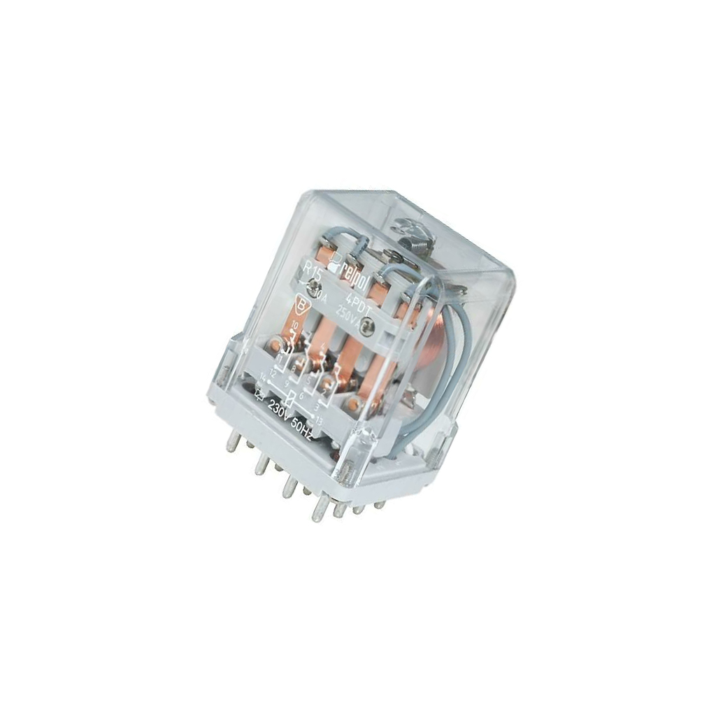 RELPOL Relay: electromagnetic; Ucoil: 230VAC; 4PDT